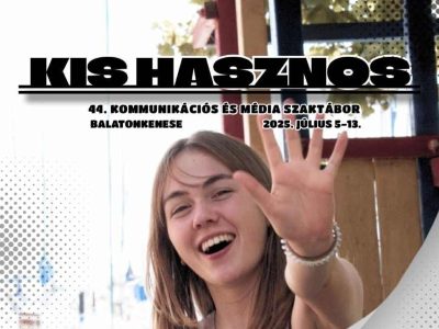 Elkészült a tábor első újságja, digitálisan itt olvashatod a Kis Hasznost
